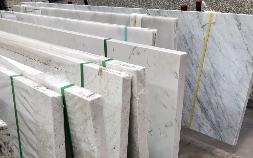 Quartz Supliers In Yorkshire - Range of white quartz