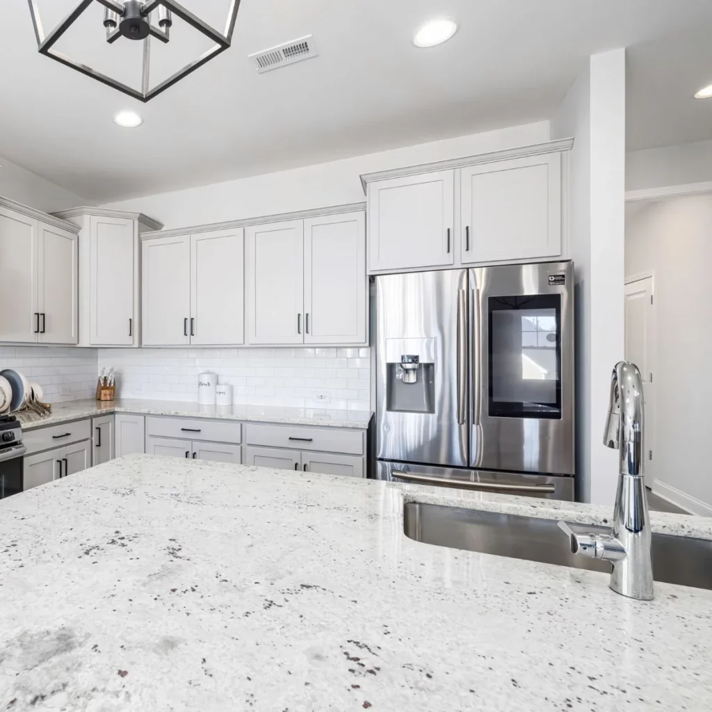 Granite Kitchen White