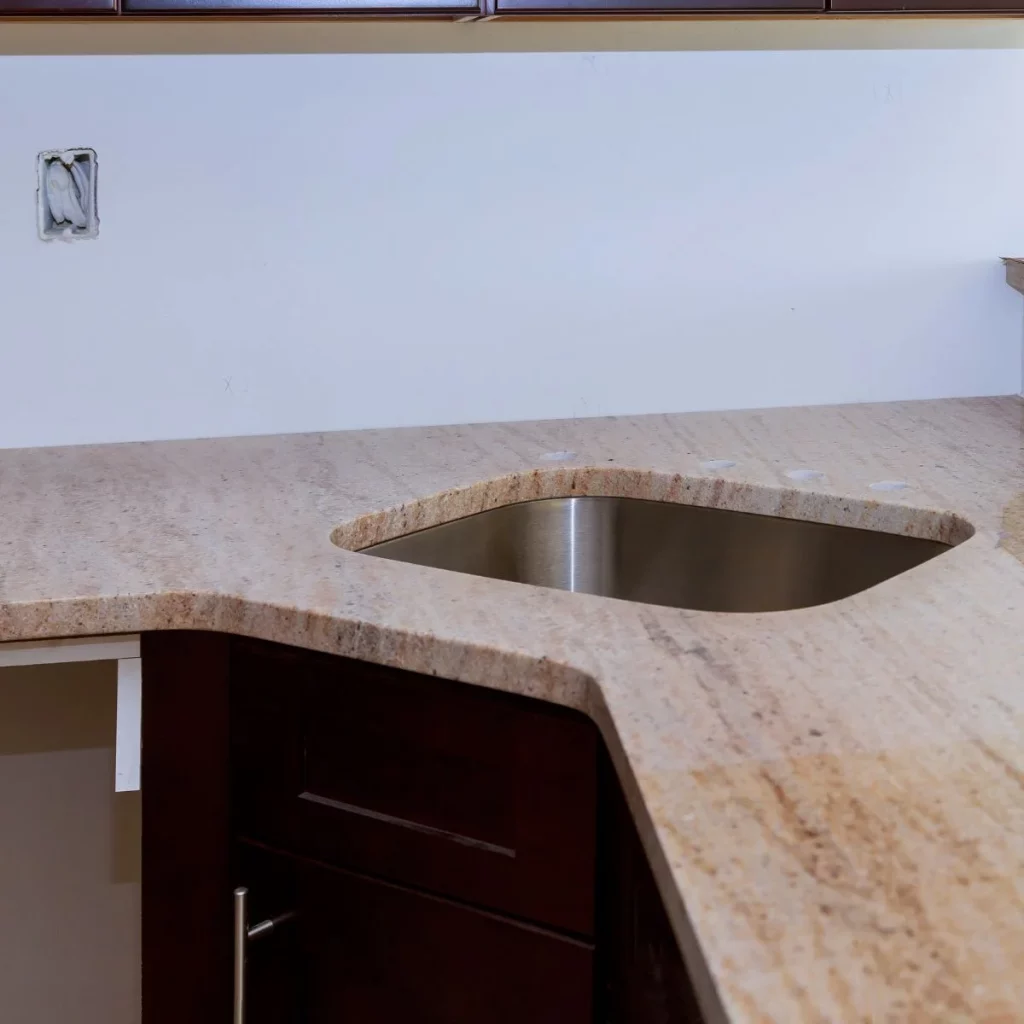 Granite Kitchen Worktops Corner Cut