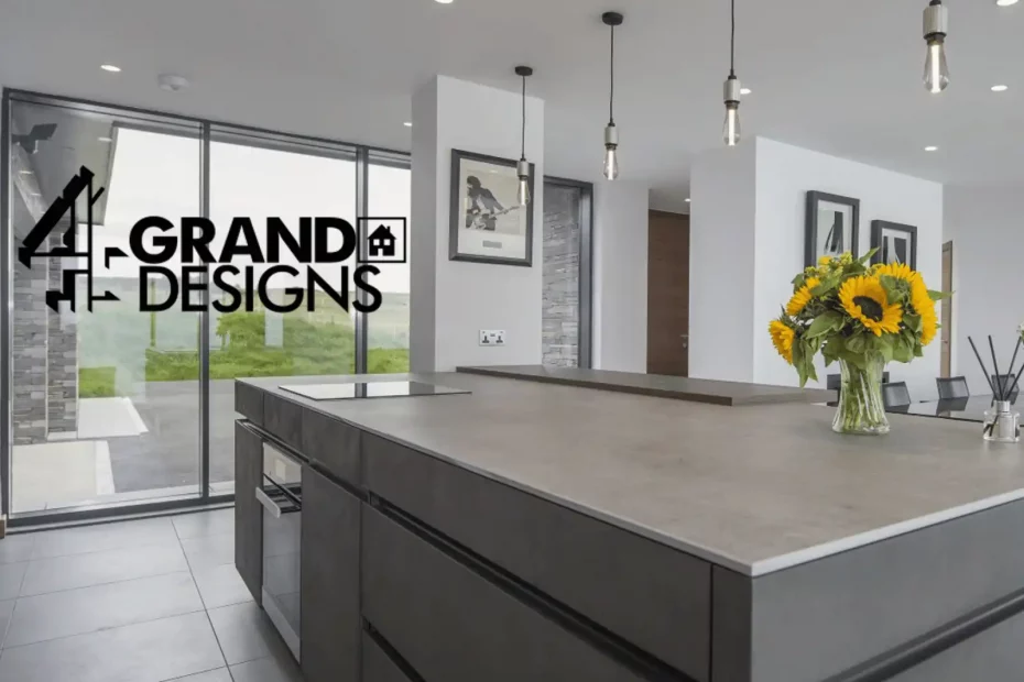 Channel 4 Grand Designs Ceramic Stone Worktop Fitted By Yorkshire Worktop Supplier