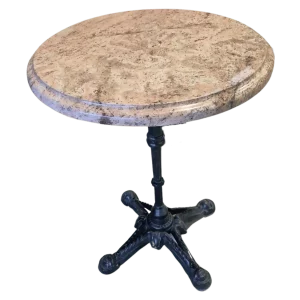Granite Circular Table In Pink Shivokashi