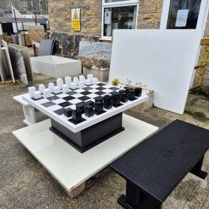 Granite And Quartz Giant Chess Set